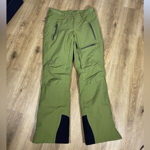 Strafe Men’s Olive Green Outerwear Ski Pants size XL Like New